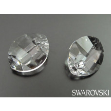 Swarovski pure leaf pendant 23mm crystal