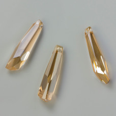 Swarovski crystalactite pendant grand golden shadow 30mm