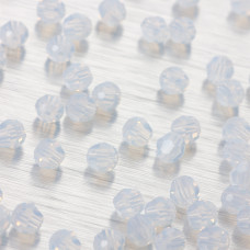 5000 round bead white opal 4mm