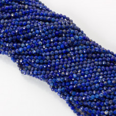 Lapis lazuli kulka fasetowana 4mm