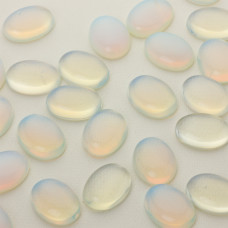 Opal syntetyczny kaboszon owal 20x15mm