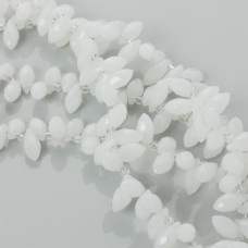 Kryształki biorelette white ice 6x12mm