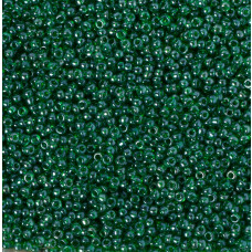 Koraliki NihBeads 12/0 Trans-Lustered Grass Green