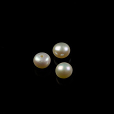 Naturalne perły do kolczyków klasa AAA białe 5,5-6mm