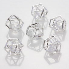 Koralik Kryształek w klatce crystal 12mm