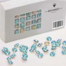 Rhinnes rivoli crystal turquise 8mm