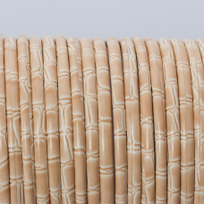 Rzemień klejony piaskowy bambus 3mm