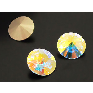 Swarovski rivoli stone crystal AB 10mm