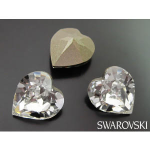 Swarovski 4884 heart 11mm crystal