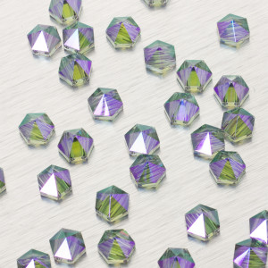 5060 Hexagon Spike bead paradise shine 7.5mm