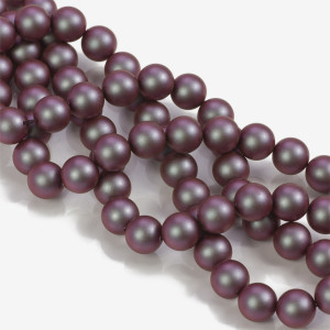 5810 round pearl Iridescent Red Pearl (947) 10mm