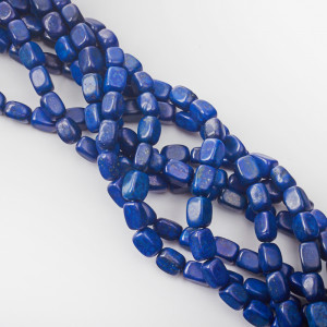 Lapis lazuli bryłka prostokątna 12x8mm