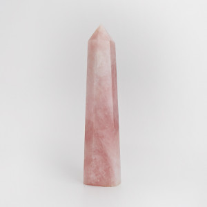 Słupek z różowego kryształu górskiego 35cm