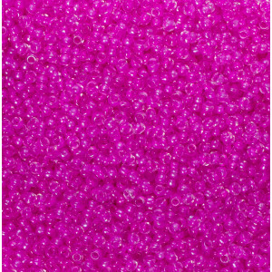 Koraliki NihBeads 12/0 Inside-Color Lustered Crystal/ Carnation Line