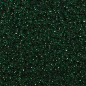 Koraliki NihBeads 12/0 Transparent Green Emerald