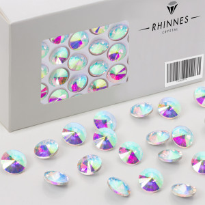 Rhinnes rivoli stone 12mm crystal AB