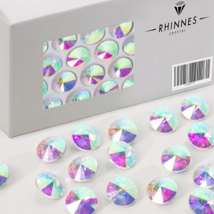 Rhinnes rivoli stone 14mm crystal AB