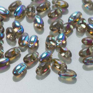Koraliki RIZO 2,5x6mm Black Diamond AB (X40010)