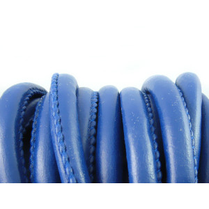 Rzemień szyty 10mm electric blue