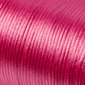 Sznurek gorsetowy ciemno różowy 2mm