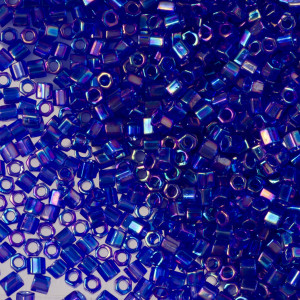 Koraliki TOHO Hex 8/0 Trans-Rainbow Cobalt