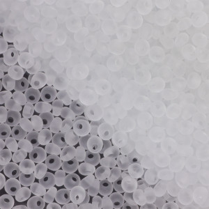 Koraliki TOHO Magatama 3mm Transparent-Frosted Crystal