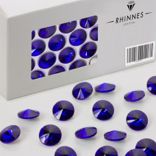 Rhinnes rivoli stone 14mm royal blue