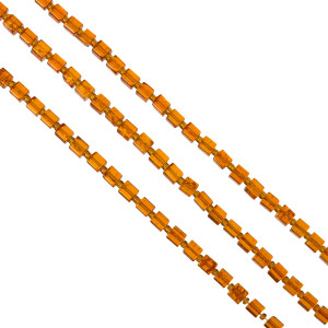 Kostki crackle pomarańczowe 6mm
