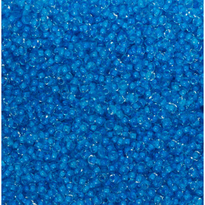 Koraliki NihBeads 12/0 Inside-Color Crystal/ Aqua Line